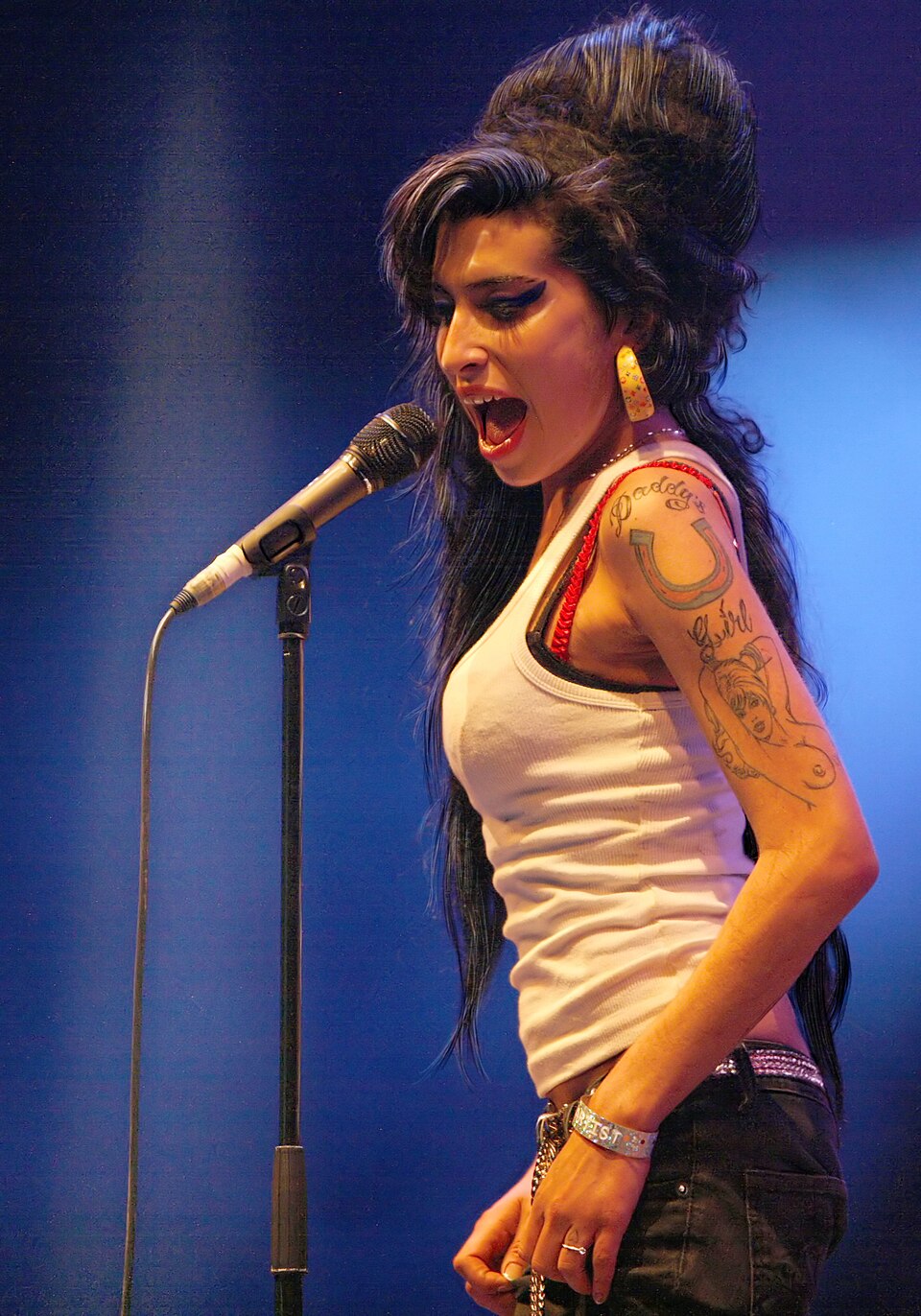 Portrait of Amy Winehouse