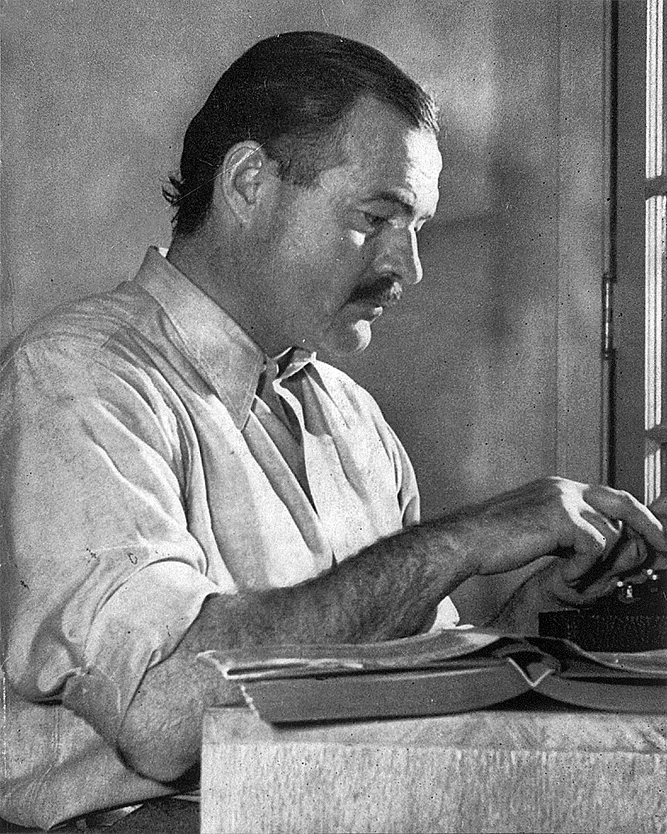Photo of Ernest Hemingway